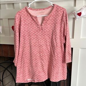 Womens L.L. Bean 2X Cotton Shirt